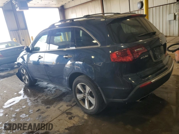 2012 Acura MDX z VIN 2HNYD2H23CH524665, wystawiony jako Copart lot #54745455 z przebiegiem 122 992 mil mil oraz Szkoda całkowita • Salvage title. Historia ofert i sprzedaży dostępna na DreamBid. Obrazek 2.