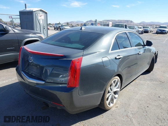 2014 Cadillac ATS Premium with VIN 1G6AE5SX4E0106197, listed as a IAAI auction lot 41720184 with 106,919 mi miles. Bid and sale history available at carsss.com. Image 4.