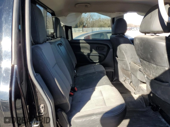 2021 Nissan Titan S with VIN 1N6AA1EC6MN529887, listed as a Copart auction lot 41435545 with 65,479 mi miles and Salvage title. Bid and sale history available at DreamBid. Image 10.