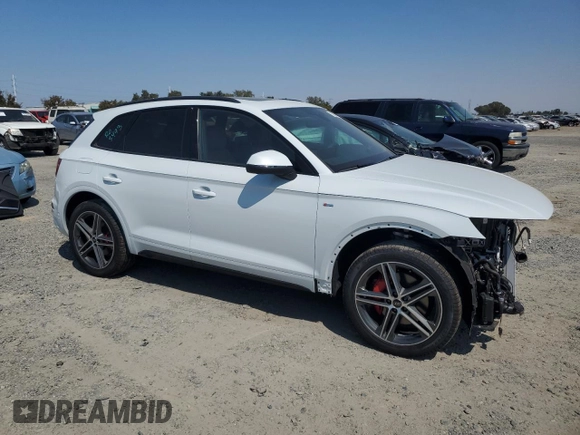 2024 Audi Q5 S line Prestige with VIN WA1F2AFY6R2067043, listed as a Copart auction lot 70264704 with 125 mi miles and Salvage Title. Bid and sale history available at carsss.com. Image 4.