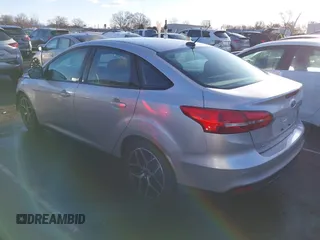 2017 Ford Focus SEL with VIN 1FADP3H21HL336597, listed as a IAAI auction lot 41729173 with 166,140 mi miles. Bid and sale history available at carsss.com. Image 3.