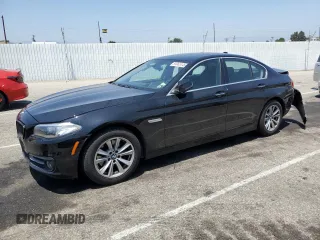 2016 BMW 5 Series 528i with VIN WBA5A5C52GG352308, listed as a Copart auction lot 59965345 with 74,983 mi miles and Salvage title. Bid and sale history available at DreamBid. Image 1.