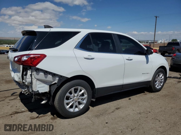2021 Chevrolet Equinox LT with VIN 3GNAXJEV9MS162077, listed as a Copart auction lot 54849225 with 43,870 mi miles and Salvage title. Bid and sale history available at DreamBid. Image 3.