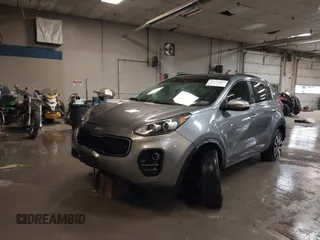 2019 Kia Sportage EX with VIN KNDPNCACXK7550830, listed as a IAAI auction lot 42273807 with 63,645 mi miles and . Bid and sale history available at DreamBid. Image 2.