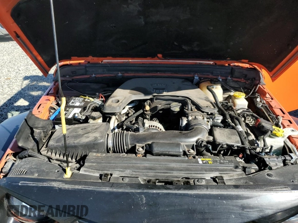 2018 Jeep Wrangler Sport with VIN 1C4GJXAG9JW282802, listed as a Copart auction lot 75557104 with 86,708 mi miles and Salvage Title. Bid and sale history available at carsss.com. Image 12.