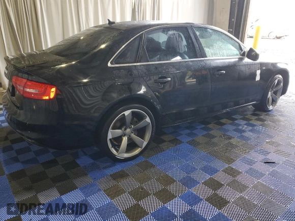 2014 Audi A4 Premium with VIN WAUAFAFL5EA074619, listed as a Copart auction lot 85163844 with 94,520 mi miles and Clean Title. Bid and sale history available at carsss.com. Image 3.