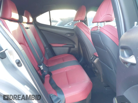 2021 Lexus UX with VIN JTHE9JBHXM2041524, listed as a IAAI auction lot 41826191 with 39,705 mi miles. Bid and sale history available at carsss.com. Image 8.