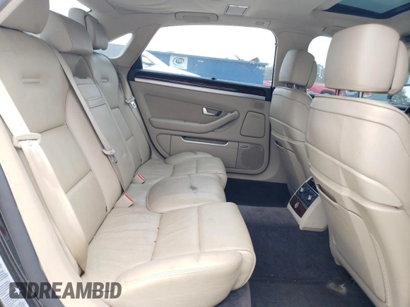 2009 Audi A8 L 4.2L with VIN WAUMV94E59N008542, listed as a Copart auction lot 79510954 with 172,396 mi miles and Salvage Title. Bid and sale history available at carsss.com. Image 10.