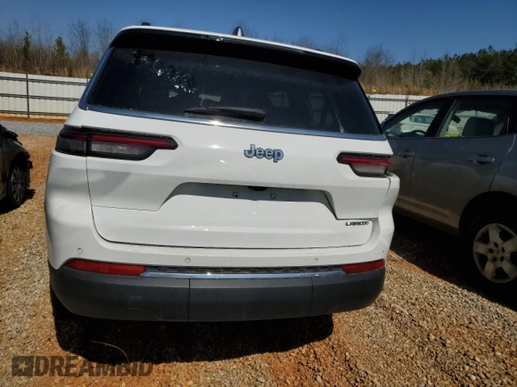 2023 Jeep Grand Cherokee Laredo z VIN 1C4RJJAG0P8843486, wystawiony jako Copart lot #50243525 z przebiegiem 5 874 mil mil oraz Czysty tytuł • Clean title. Historia ofert i sprzedaży dostępna na DreamBid. Obrazek 6.