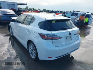 2013 Lexus CT 200h with VIN JTHKD5BH8D2164389, listed as a IAAI auction lot 42078280 with 141,300 mi miles and . Bid and sale history available at DreamBid. Image 3.