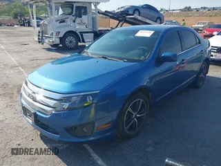 2010 Ford Fusion SE with VIN 3FAHP0HA2AR312209, listed as a IAAI auction lot 41974546 with 229,680 mi miles. Bid and sale history available at carsss.com. Image 2.