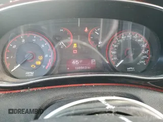 2014 Dodge Dart SXT with VIN 1C3CDFBBXED802563, listed as a Copart auction lot 46532045 with 198,563 mi miles and Salvage Title. Bid and sale history available at carsss.com. Image 9.