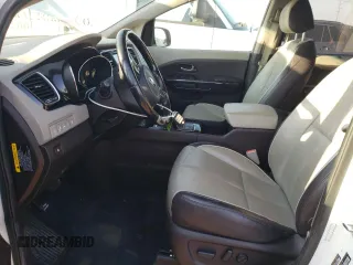 2016 Kia Sedona SX-L with VIN KNDME5C16G6132479, listed as a Copart auction lot 66781744 with 116,663 mi miles and Salvage Title. Bid and sale history available at carsss.com. Image 7.