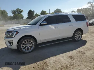 2018 Ford Expedition Max Platinum with VIN 1FMJK1MT9JEA71058, listed as a Copart auction lot 71817434 with 144,713 mi miles and Salvage title. Bid and sale history available at DreamBid. Image 1.