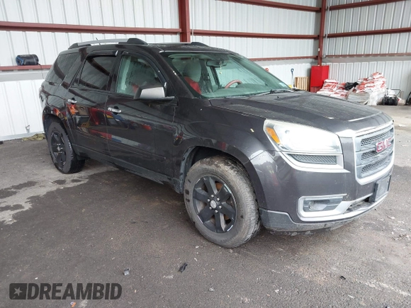 2014 GMC Acadia SLE z VIN 1GKKVPKD7EJ297079, wystawiony jako IAAI lot #42327559 z przebiegiem 148 810 mil mil oraz . Historia ofert i sprzedaży dostępna na DreamBid. Obrazek 1.
