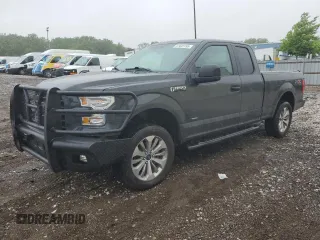 2017 Ford F-150 XL z VIN 1FTEX1EP1HKD15631, wystawiony jako Copart lot #57443155 z przebiegiem 71 451 mil mil oraz Szkoda całkowita • Salvage title. Historia ofert i sprzedaży dostępna na DreamBid. Obrazek 1.