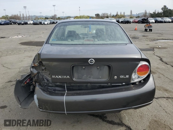 2002 Nissan Maxima GLE с VIN JN1DA31A12T323002, выставлен на аукционе Copart как лот 49682205 с пробегом 99 681 миль миль и Списание • Salvage title. История ставок и продаж доступна на DreamBid. Изображение 6.
