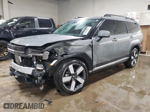 2024 Hyundai Santa Fe Limited z VIN 5NMP4DGLXRH007433, wystawiony jako Copart lot #44404845 z przebiegiem 13 860 mil mil oraz Szkoda całkowita • Salvage title. Historia ofert i sprzedaży dostępna na DreamBid. Obrazek 1.