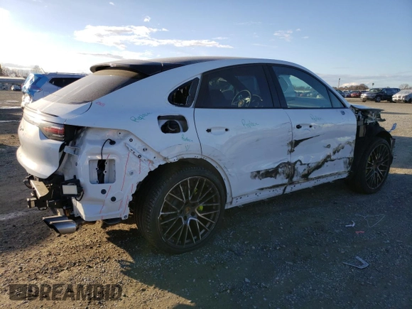 2022 Porsche Cayenne E-Hybrid Hybrid with VIN WP1BE2AY4NDA51204, listed as a Copart auction lot 43802764 with 22,538 mi miles and . Bid and sale history available at DreamBid. Image 3.