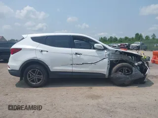 2017 Hyundai Santa Fe 2.4L with VIN 5XYZTDLB0HG383382, listed as a IAAI auction lot 42433450 with 136,610 mi miles and . Bid and sale history available at DreamBid. Image 14.