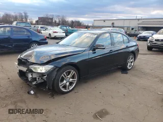 2015 BMW 3 Series 335i xDrive with VIN WBA3B9G52FNR94138, listed as a Copart auction lot 87391694 with 78,570 mi miles and Salvage Title. Bid and sale history available at carsss.com. Image 1.