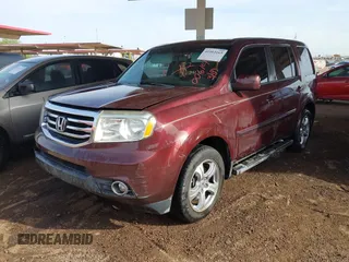 2014 Honda Pilot EX-L with VIN 5FNYF3H55EB006145, listed as a IAAI auction lot 41913165 with 177,973 mi miles. Bid and sale history available at carsss.com. Image 2.