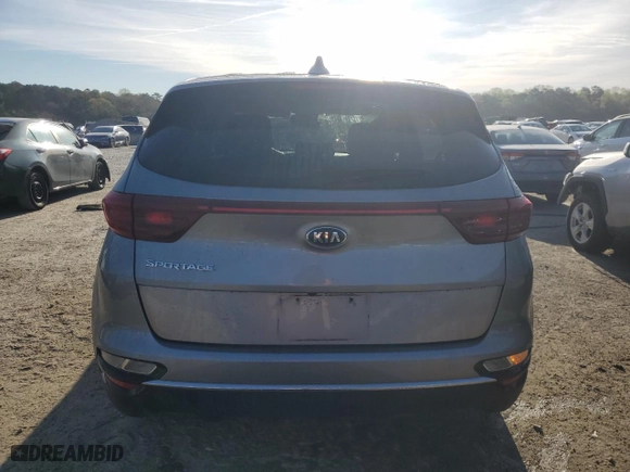 2020 Kia Sportage LX with VIN KNDPM3AC0L7684587, listed as a Copart auction lot 50650365 with 126,535 mi miles and Clean Title. Bid and sale history available at carsss.com. Image 6.