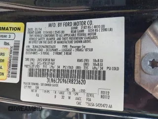 2014 Lincoln MKZ с VIN 3LN6L2G96ER823620, выставлен на аукционе IAAI как лот 42386301 с пробегом 181 519 миль миль и . История ставок и продаж доступна на DreamBid. Изображение 9.