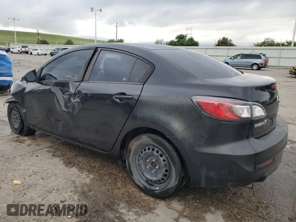 2013 Mazda 3 i Sport with VIN JM1BL1UP5D1847349, listed as a Copart auction lot 61378075 with 157,963 mi miles and Salvage title. Bid and sale history available at DreamBid. Image 2.