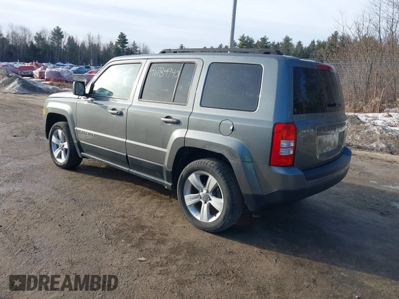 2012 Jeep Patriot Latitude with VIN 1C4NJRFB6CD541860, listed as a IAAI auction lot 41784940 with 138,715 mi miles and . Bid and sale history available at carsss.com. Image 3.