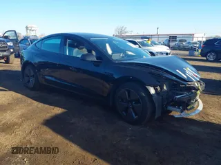 2021 Tesla Model 3 Long Range with VIN 5YJ3E1EB8MF855227, listed as a IAAI auction lot 41832590 with 35,711 mi miles. Bid and sale history available at carsss.com. Image 1.