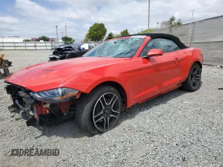 2021 Ford Mustang EcoBoost с VIN 1FATP8UH5M5121323, выставлен на аукционе Copart как лот 54815795 с пробегом 70 715 миль миль и Списание • Salvage title. История ставок и продаж доступна на DreamBid. Изображение 1.