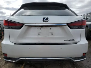 2021 Lexus RX 450h with VIN 2T2JGMDA3MC068830, listed as a Copart auction lot 47797125 with 81,622 mi miles and Non repairable. Bid and sale history available at DreamBid. Image 6.