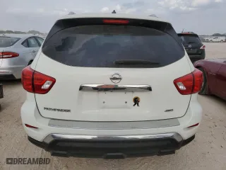 2017 Nissan Pathfinder S with VIN 5N1DR2MM2HC632312, listed as a Copart auction lot 53745965 with 160,305 mi miles and Clean Title. Bid and sale history available at carsss.com. Image 6.