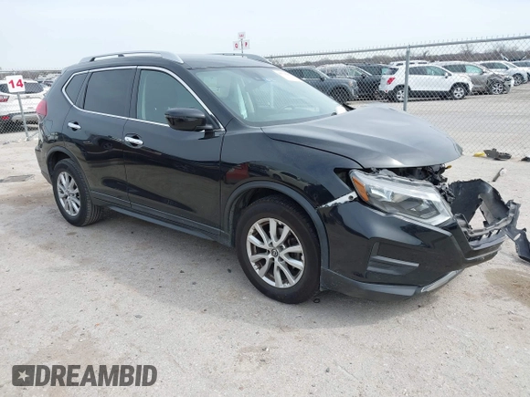 2020 Nissan Rogue S with VIN 5N1AT2MTXLC766201, listed as a IAAI auction lot 41738476 with 94,680 mi miles. Bid and sale history available at carsss.com. Image 1.