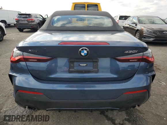 2023 BMW 4 Series 430i xDrive with VIN WBA43AT06PCN03452, listed as a Copart auction lot 82388693 with Not Provided miles and . Bid and sale history available at DreamBid. Image 6.