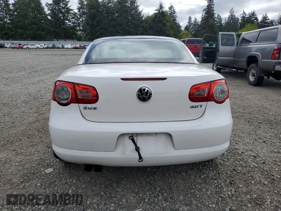 2010 Volkswagen Eos Komfort с VIN WVWBA7AH6AV021460, выставлен на аукционе Copart как лот 58168465 с пробегом 79 708 миль миль и Списание • Salvage title. История ставок и продаж доступна на DreamBid. Изображение 6.