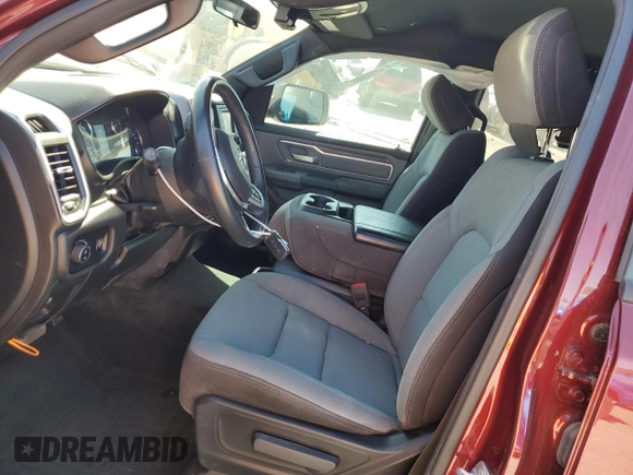 2022 Ram 1500 Lone Star z VIN 1C6RREFT6NN431035, wystawiony jako Copart lot #58095835 z przebiegiem 22 486 mil mil oraz Szkoda całkowita • Salvage title. Historia ofert i sprzedaży dostępna na DreamBid. Obrazek 7.