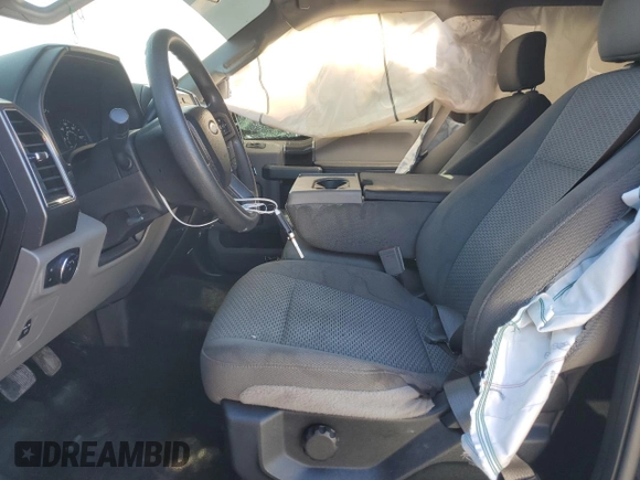 2018 Ford F-150 XL with VIN 1FTEW1E50JFA63998, listed as a Copart auction lot 53326375 with 102,560 mi miles and Salvage Title. Bid and sale history available at carsss.com. Image 7.