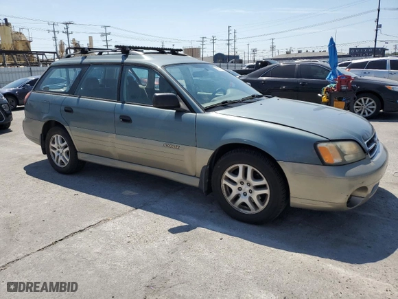 2002 Subaru Legacy Wagon Outback with VIN 4S3BH665427627043, listed as a Copart auction lot 52257845 with 137,763 mi miles and Clean Title. Bid and sale history available at carsss.com. Image 4.