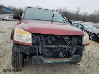 2008 Nissan Titan XE with VIN 1N6AA06C98N336311, listed as a Copart auction lot 43977905 with 191,659 mi miles and Clean Title. Bid and sale history available at carsss.com. Image 5.
