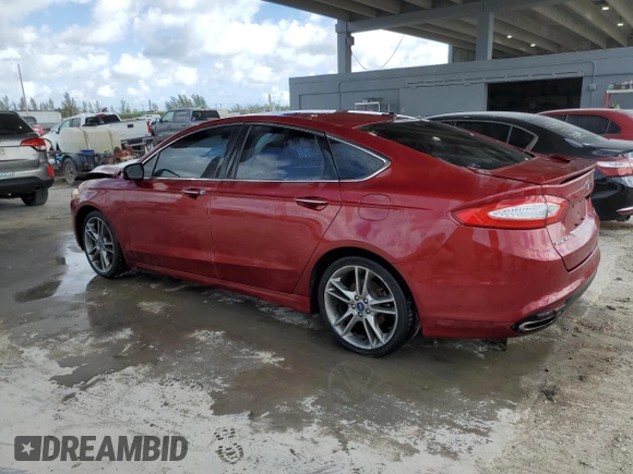 2016 Ford Fusion Titanium with VIN 3FA6P0K99GR110286, listed as a Copart auction lot 45089985 with 95,066 mi miles and Salvage Title. Bid and sale history available at DreamBid. Image 2.