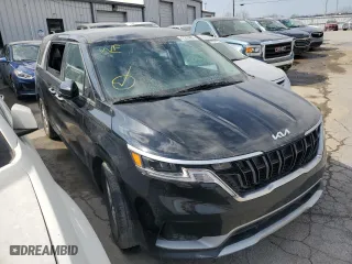 2024 Kia Carnival LX with VIN KNDNB4H32R6322932, listed as a Copart auction lot 47291885 with 17,021 mi miles and Salvage Title. Bid and sale history available at carsss.com. Image 4.