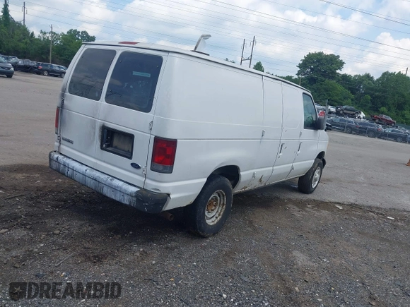 2006 Ford Econoline Cargo with VIN 1FTNE24W06DA77101, listed as a IAAI auction lot 42740817 with 196,854 mi miles and . Bid and sale history available at DreamBid. Image 4.