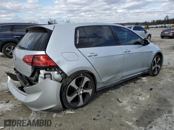 2016 Volkswagen Golf GTI SE with VIN 3VW5T7AU6GM060067, listed as a Copart auction lot 42427985 with 101,080 mi miles and Salvage Title. Bid and sale history available at carsss.com. Image 3.