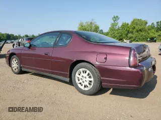 2004 Chevrolet Monte Carlo LS с VIN 2G1WW12E649194223, выставлен на аукционе Copart как лот 60756175 с пробегом 53 477 миль миль и Чистый • Clean title. История ставок и продаж доступна на DreamBid. Изображение 2.