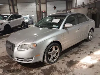 2007 Audi A4 2.0T with VIN WAUDF78E17A246842, listed as a IAAI auction lot 41400953 with 112,734 mi miles. Bid and sale history available at carsss.com. Image 2.