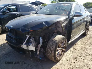 2015 BMW X6 sDrive35i with VIN 5UXKU0C50F0F91736, listed as a Copart auction lot 56662172 with 67,560 mi miles. Bid and sale history available at carsss.com. Image 2.