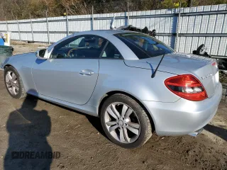 2010 Mercedes-Benz SLK-Class SLK 300 with VIN WDBWK5EA7AF226326, listed as a Copart auction lot 45926775 with 76,646 mi miles and Salvage Title. Bid and sale history available at carsss.com. Image 2.