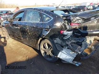 2017 Ford Fusion Sport with VIN 3FA6P0VP1HR378678, listed as a IAAI auction lot 41845700 with 61,105 mi miles. Bid and sale history available at carsss.com. Image 3.